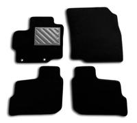 Tapis de Sol pour Mitsubishi Space Star II 2013-2017, Space Star III 2017-2025 sur Mesure, antidérapant, Talonnette en Caoutchouc renforcé, Boutons de Fixation