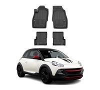 Tapis de Sol pour Opel Adam 2012-2019 Caoutchouc TPE Noir