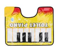 Tapis de Sol pour Piano électrique, Clavier d'apprentissage avec Chansons Préprogrammées pour Débutants, Imperméable en PVC 48 X 60 Cm
