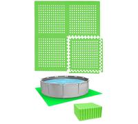 Tapis de Sol pour Piscine - EYEPOWER - 244 cm - Protection EVA 62x62