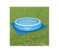 Bestway Tapis de sol pour piscine Flowclear 396x396 cm