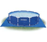 Tapis de sol pour piscine ronde jusqu a 4,57m - intex 58932