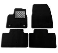 Tapis de Sol pour Renault Scenic V/Grand Scenic V/E-Tech Electric à partir de 2024 - sur Mesure, antidérapant, Talonnette en Caoutchouc renforcé, Boutons d'ancrage
