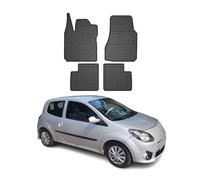 OMAC Tapis de Sol Compatible avec Renault Twingo 2007-2014 Caoutchouc Noir