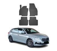 Tapis de Sol pour Skoda Scala 2019-2026 Caoutchouc Noir