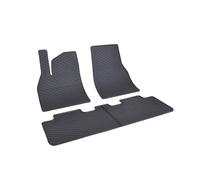 Tapis de sol pour Tesla Model Y (à partir de 2025) - Caoutchouc - Sur Mesure - Lot de 4 - Tapis voiture