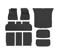 Tapis De Sol pour Tesla pour Model Y 2025+ Tapis De Sol Coffre Et Dossier Siège Juniper en TPE(New All in One,Right Hand Drive)