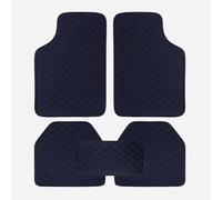 Tapis de Sol pour Voiture,Convient pour DS DS3 DS4 DS5 DS5LS DS6 DS7 DS9,Accessoires d'intérieur Automobile,A-Black Blue