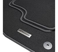 Tapis de Sol pour Voiture et Logo en Acier Inoxydable pour Audi A3 8P 8PA 2003-2012