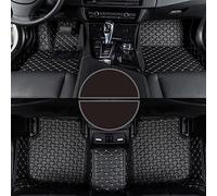 Tapis de Sol pour Voiture pour BMW 3 Série F34 3GT 2012-2021 Tapis De Sol Voiture Personnalisés Automatiques Tapis antidérapant Auto(Black White)