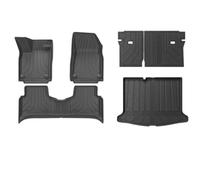 Tapis De Sol pour VW ID.3 2021-2025 Coffre Et Dossier | Tapis de sol amovibles et lavables, double couche(Foot mat 6PCS Set)