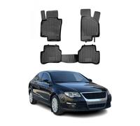 Tapis de Sol pour VW Passat B6 2005-2011 Caoutchouc TPE Noir