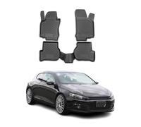 Tapis De Sol Pour Vw Scirocco 2008-2017 Tpe Noir