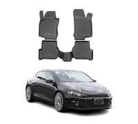 Tapis de Sol pour VW Scirocco 2008-2017 TPE Noir