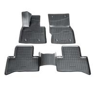 Tapis de sol Premium 3D en caoutchouc pour Alfa Romeo Stelvio | BJ à partir de 2017- | avec bordure