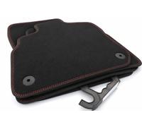 Tapis de sol premium en velours pour VW Golf 7 VII Qualité d'origine Coutures doubles - GTI Design