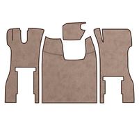 TAPIS DE SOL PRESTIGE-LINE POUR SÉRIE S SÉRIE À PARTIR 2017 (Siège passager non amorti) (GRATUIT)