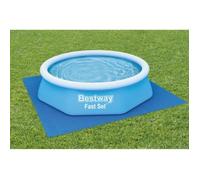 Bestway 58000 Tapis de Sol Carré 244 X 244 cm pour Piscine Hors Sol Fast Set™ ou Steel Pro™