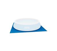 Bestway Tapis de sol carré synthétique 396 x 396 cm Bleu