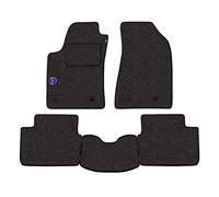 Tapis de Sol réalisé pour Volvo XC70 année de 2000 à 2007 en Moquette Automobile, fabriqué en Italie, Gris avec Logo