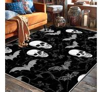 Tapis de sol rectangulaire avec revers antidérapant pour salon, chambre à coucher, salle de classe, dortoir, université, 1,5 x 2,1 m