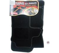 Tapis de sol - Renault - Megane 3 / Estate - Gris - Finition brodée - Antidérapant