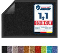 Tapis de sol Rhine lavable & performant Tapis de sol Black 40x60 cm