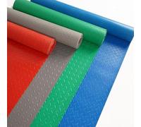 Tapis de Sol Robuste, 97,5 x 97,5 cm / 149 x 300 cm, en PVC antidérapant, Protecteur de Sol Durable et résistant.(Green,1.5x3m/4.9x9.8ft)