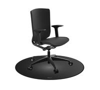 Tapis de Sol Rond - TRUST - Mika Round Floor Mat - Protection du Sol - Confort Optimal - Bureau & Gaming