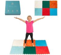 Tapis De Sol Sensoriel Pour Enfants | Tapis Enfants Autistes | Tapis Sol Sensoriel Emboîtement | Exploration Multisensorielle | Tapis Puzzles | Jouets Sensoriels Jeux Tactiles | Tapis Orthopédique