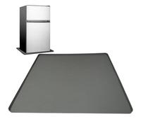 Tapis de sol sous le réfrigérateur - Couvercles de base de réfrigérateur, bac anti-fuite, tapis de sol en silicone pour appareils électroménagers, tapis de protection de sol multifonctionnels durables