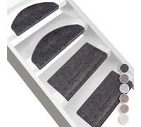 Tapis de sol Sundae Anthracite 77 23,5 x 65 cm demi-rond