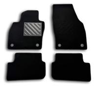 Tapis de Sol sur Mesure, antidérapant, Talonnette en PVC, avec Points de Fixation