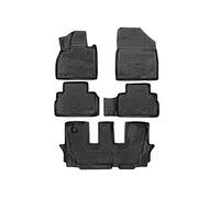 Tapis de Sol sur Mesure en Caoutchouc Compatible avec KIA Telluride 2020-USA 5pcs