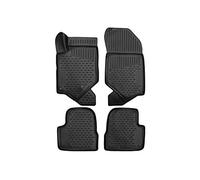 Tapis de Sol sur Mesure en Caoutchouc Compatible avec Opel Corsa E 2014- Tapis Voiture en Caoutchouc
