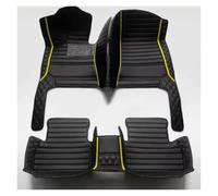 Tapis De Sol Tapis De Sol De Voiture À Couverture Complète, pour Hyundai pour Genesis GV60 2020 2021 2022 2023 Accessoires D'intérieur Voiture Tapis Auto(Black Yellow)