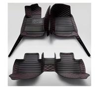 Tapis De Sol Tapis De Sol De Voiture À Couverture Complète, pour Hyundai pour Genesis GV60 2020 2021 2022 2023 Accessoires D'intérieur Voiture Tapis Auto(Black Red Line)