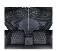 Tapis de Sol Tapis Sol Voiture Personnalisé en Cuir PU pour BMW Série 7 E38 1994-1998 1999 2000 2001 Accessoires D'intérieur Antidérapant Antidérapant Auto(B-Beige)