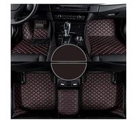 Tapis de Sol Tapis Sol Voiture pour Ford pour Explorer 2001-2021 Tapis D'accessoires De Coche De Pied Tapis de Sol Voiture(Noir Rouge)