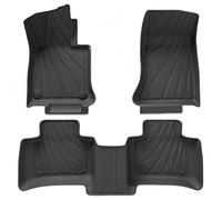 Tapis De Sol Toutes Saisons pour GLC 2023 2025 - Antidérapants Protection Optimale Contre Les Intempéries Coffre Et Dossier Tapis Sol Voiture Imperméable Tout Temps(Ensemble 2)