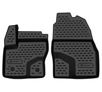 Tapis de Sol TPE ELEMENT 3D pour Ford Tourneo Connect (2013-) | 2 pièces Avant | Tapis de Sol de Voiture 100% sur Mesure, Tapis de Voiture en Caoutchouc