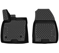 Tapis de Sol TPE ELEMENT 3D pour Ford Tourneo Connect (2013-) | 2 pièces Avant | Tapis de Sol de Voiture 100% sur Mesure, Tapis de Voiture en Caoutchouc