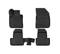 Tapis de Sol TPE Element 3D pour Peugeot 308 II Restylee (2017-) | Compacte | 4 pièces | Tapis de Sol de Voiture 100% sur Mesure, Tapis de Voiture en Caoutchouc