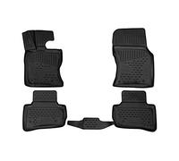 Tapis de Sol TPE Element 3D pour Range Rover Velar (2017-) | SUV | 4 pièces | Tapis de Sol de Voiture 100% sur Mesure, Tapis de Voiture en Caoutchouc