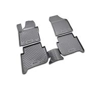 Tapis de Sol TPE ELEMENT pour VW Touran I/II (2003-2015) | Monospace | 4 pièces | Tapis de Sol de Voiture 100% sur Mesure, Tapis de Voiture en Caoutchouc