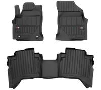 FROGUM ProLine 3D Tapis de Sol Voiture exclusifs en Caoutchouc pour Toyota Hilux VIII Depuis 2015 | Les Bords Les Plus Hauts