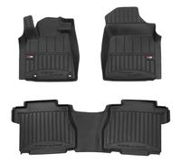 Tapis de sol en caoutchouc et tapis de portières pour Toyota Tundra CrewMax 2010