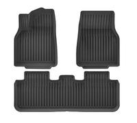 Tapis De Sol TPE Pour Tesla Pour Model Y Pour Lancement 2025 Ultérieur Pour Juniper 2025 Et Ultérieur, Tapis De Coffre, Tapis De Dossier, Toutes Saisons Tapis De Sol Voiture Tous Temps(NOIR 2)