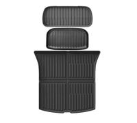 Tapis De Sol TPE Pour Tesla Pour Model Y Pour Lancement 2025 Ultérieur Pour Juniper 2025 Et Ultérieur, Tapis De Coffre, Tapis De Dossier, Toutes Saisons Tapis De Sol Voiture Tous Temps(Noir 4)
