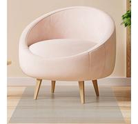 Tapis de Sol Transparent 150 x 160 cm Antidérapant Épaisseur Résistant et Incassable PVC Mat Résistant à La Chaleur Durable pour Sol de Maison et de Bureau, Couleur Transparente